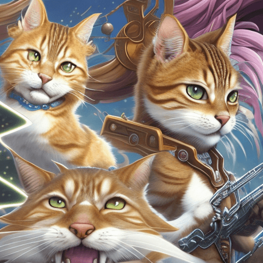 AI generated: game icon art, a single tabby cat animal, ultra-detailed, white background, HD design by makoto shin...