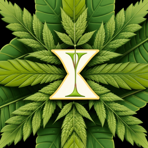 AI generated: una hoja de marihuana con las letras xoia mai

