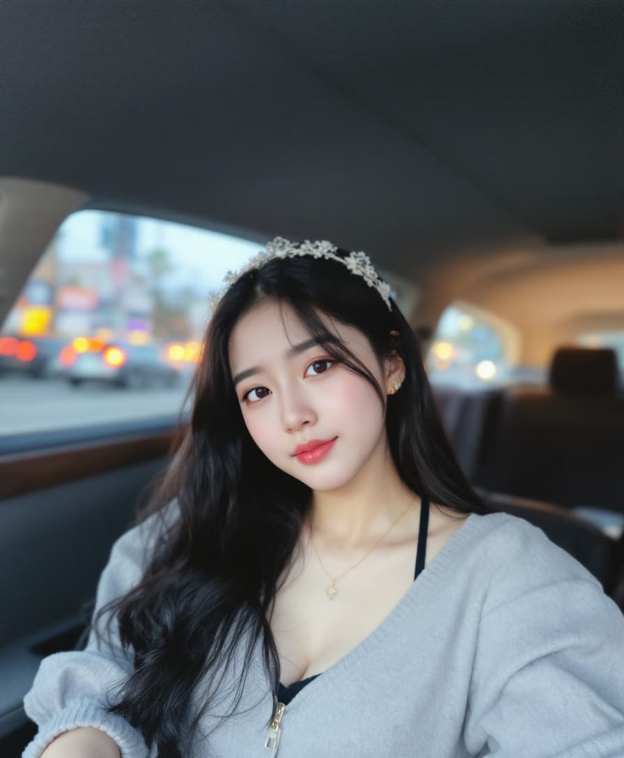 AI generated: Cute, pretty Korean girl