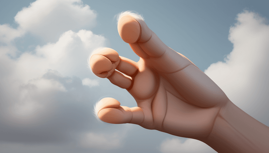AI generated: Curious cat paw poised, floating in an artist's cloud studio.
 4k --v 5.2 --ar 16:9
