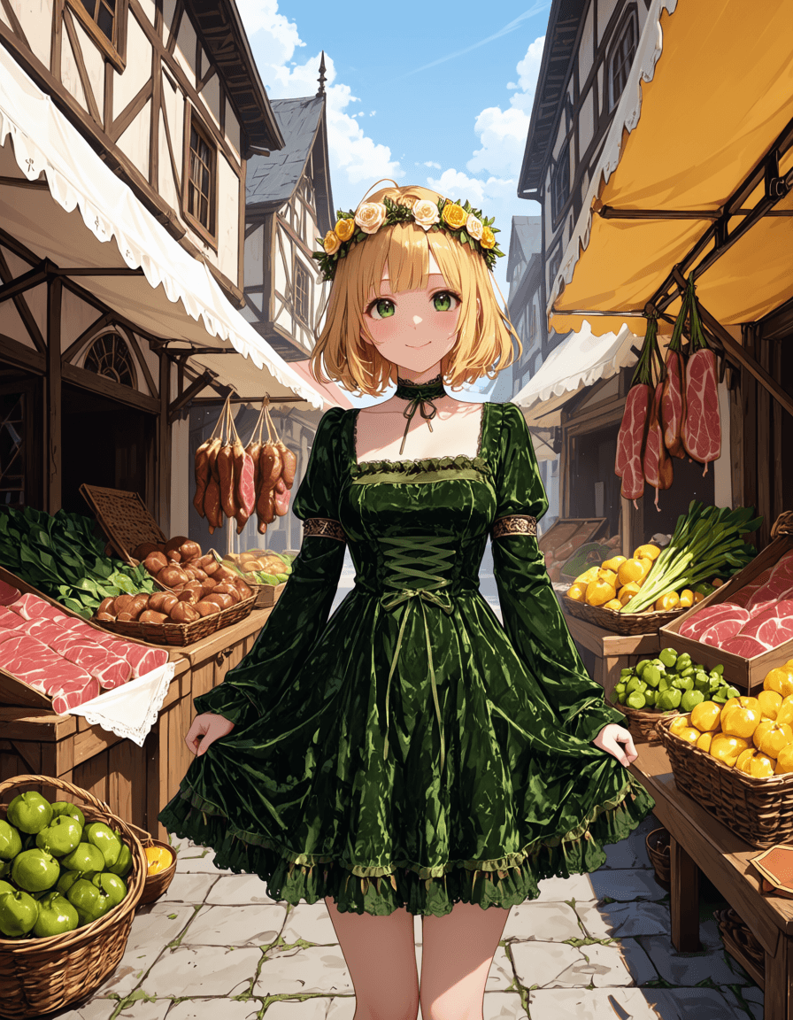Myths And Legends Velvet Dress