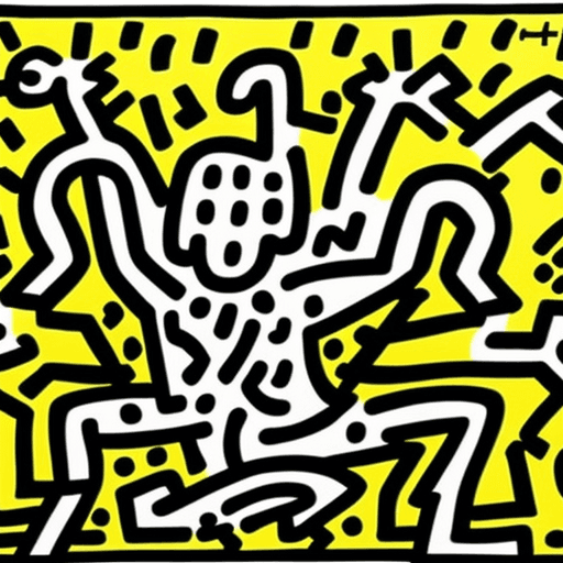 AI generated: Keith Haring