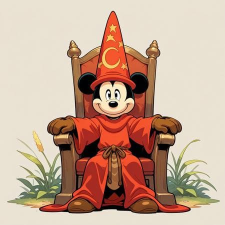 Sorcerer Mickey (Fantasia) Illustrious - Image 1