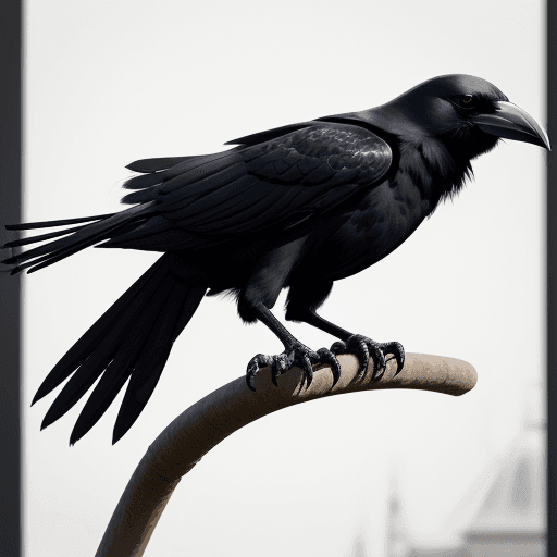 AI generated: Crow
