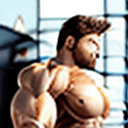 AI generated: 1boy, bara, muscular, biceps, underwear<lora:f_con:0.7>
