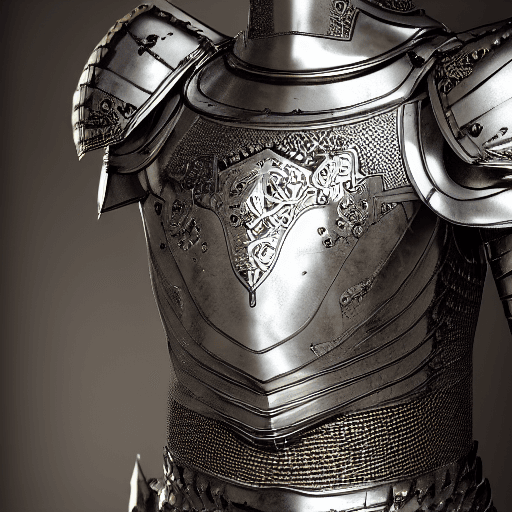 AI generated: kneeling cat knight, portrait, finely detailed armor, intricate design, silver, silk, cinematic ligh...