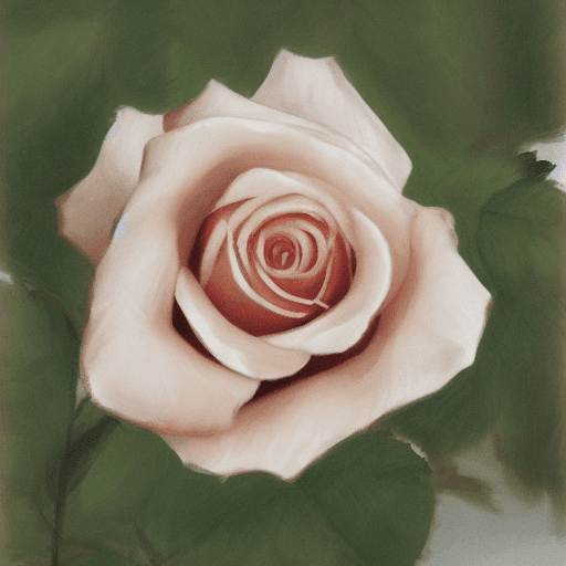 AI generated: a rose 