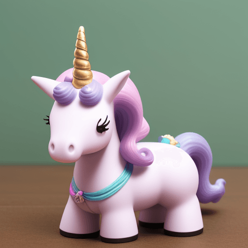 AI generated: niña ddsifrazada de unicornio