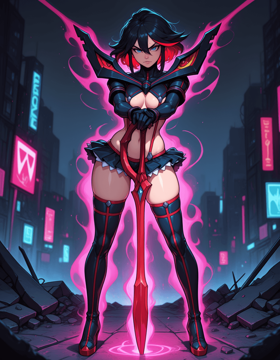 Matoi Ryuko: Kill La Kill l Anima illustrious