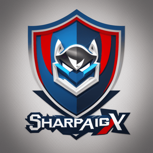 AI generated: the concept for Logo design name : the name "SHARPEDGY". this concept will be sports related, Sports...