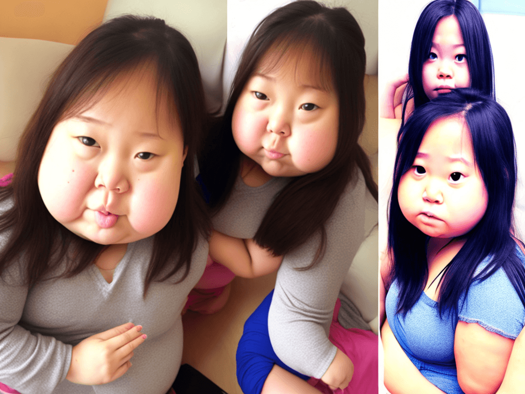 AI generated: The same but the girl more chubby