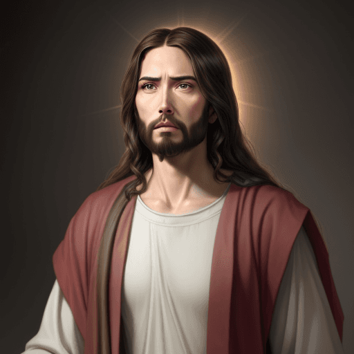 AI generated: Hyper realistic Jesus Christ