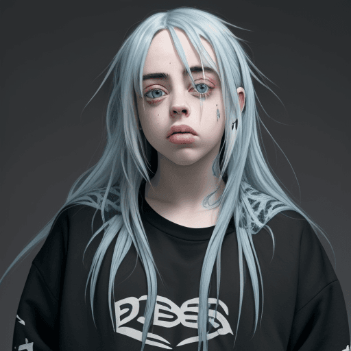 AI generated: billie eilish 