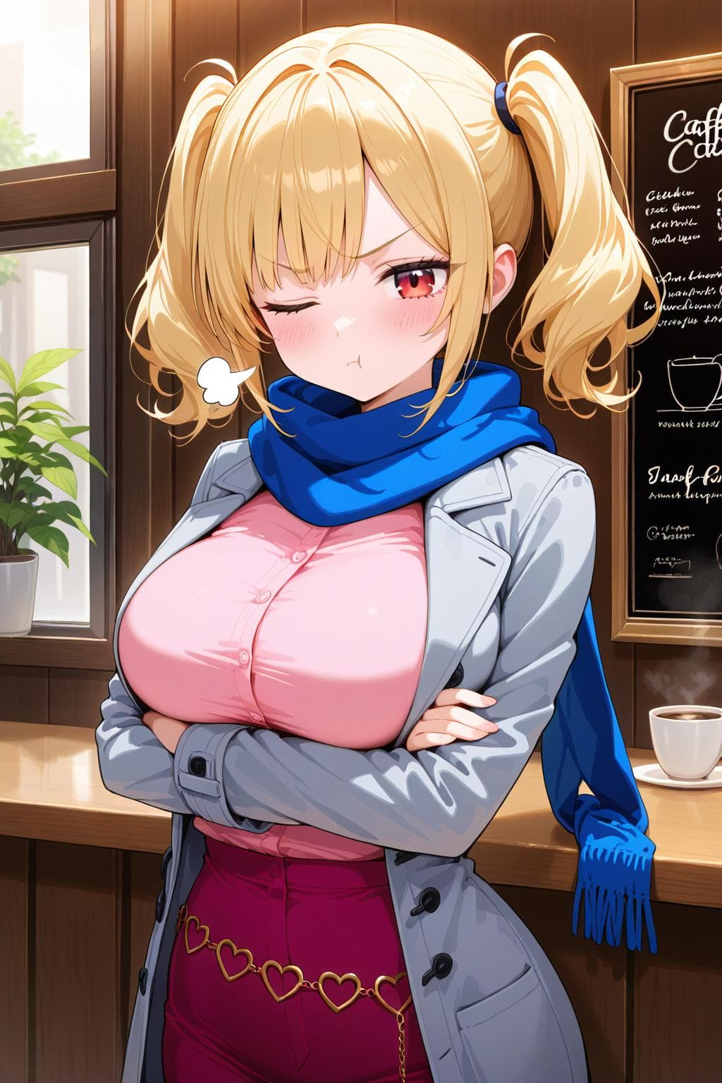 Heart Chain Belt Illustrious