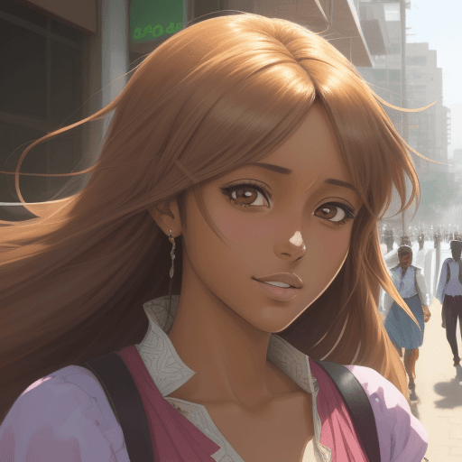 AI generated: (best-quality:0.8),
(best-quality:0.8), perfect anime illustration, extreme closeup portrait of a pr...