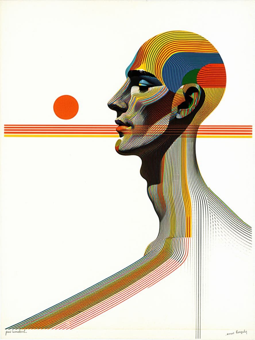 AI generated: 
modern painting, only colourfull lines, background white, surreal, by paul wunderlich, ernst fuchs,...