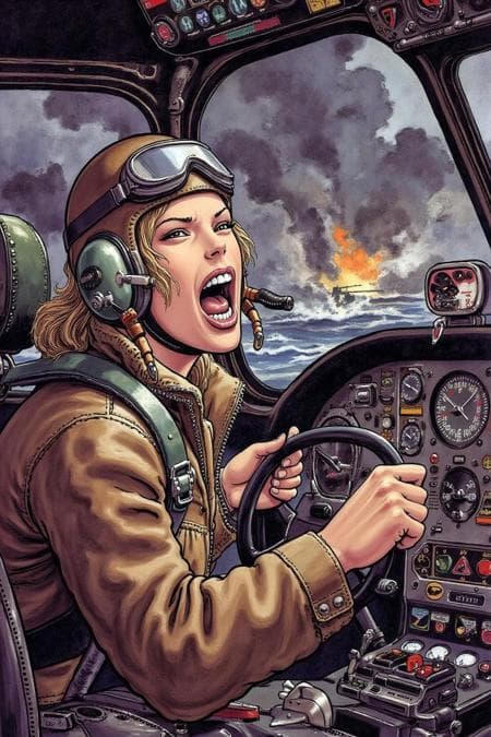 Italian Comic Illustration Style (Milo Manara)