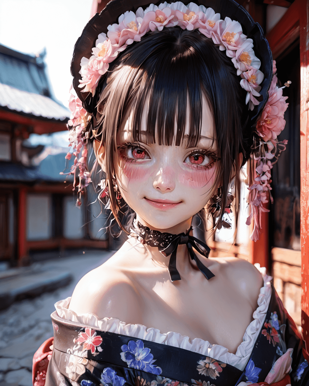 gothic oiran faceless_V1.0 illustrijEVO