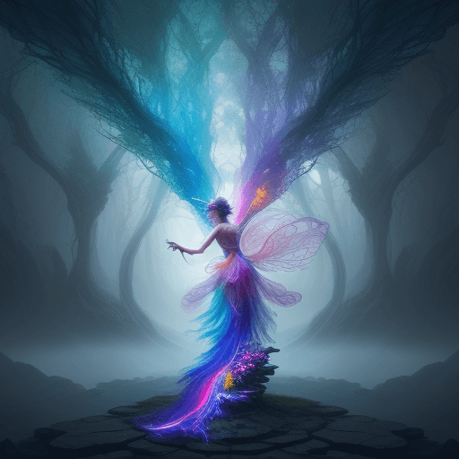 AI generated: photo that represents synergy, colorful, fantasy, epic, ethereal, 8K, 