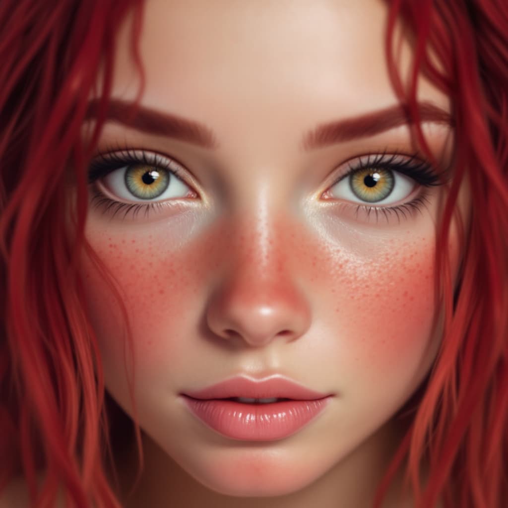 AI generated: a 9yo pretty face