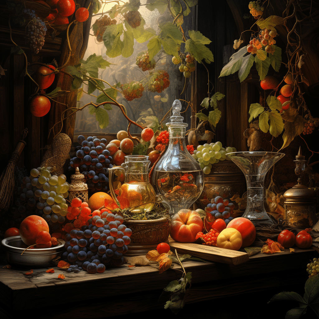 AI generated: Fantastic art, still life, scenery, fantasy, historical, 4k hdr, hyper realistic, masterpiece, highl...