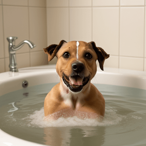 AI generated: Bathing NSFW DOGGY STYLE