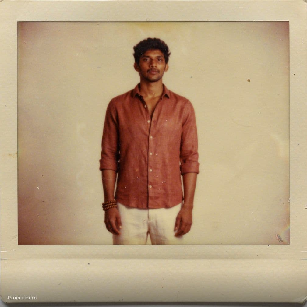 AI generated: 
Transforme cette image en photographie polaroïd prise dans les années 80, ce doit être une prise de...