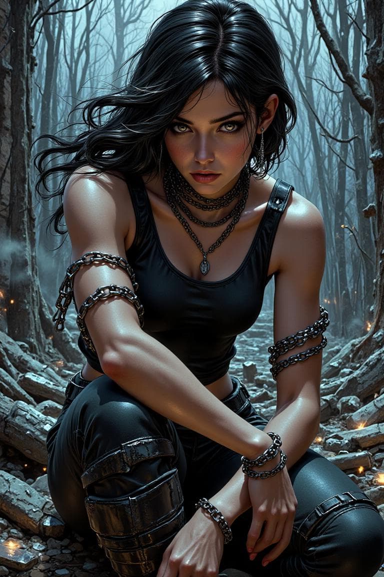 unusual lady - Image 4