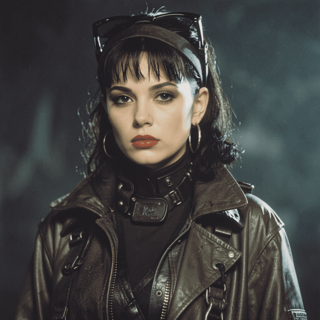 90s Cyber-goth Sci-Fi
