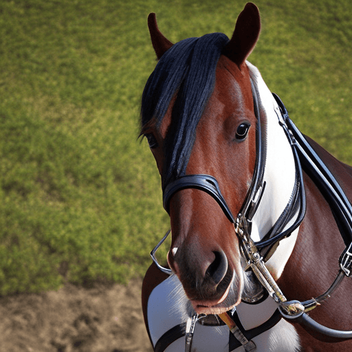 AI generated: A horse carrying a digital camera 