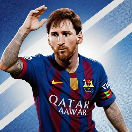 AI generated: image de Lionel Messi