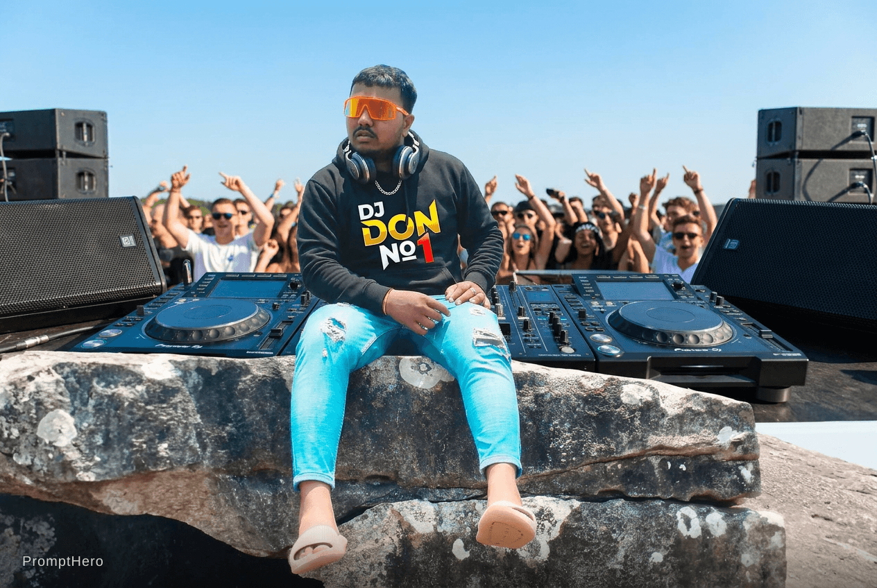 AI generated: DJ DON NO 1
