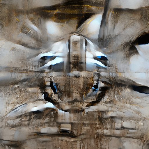 AI generated: rear view of a private jet with afterburning engines