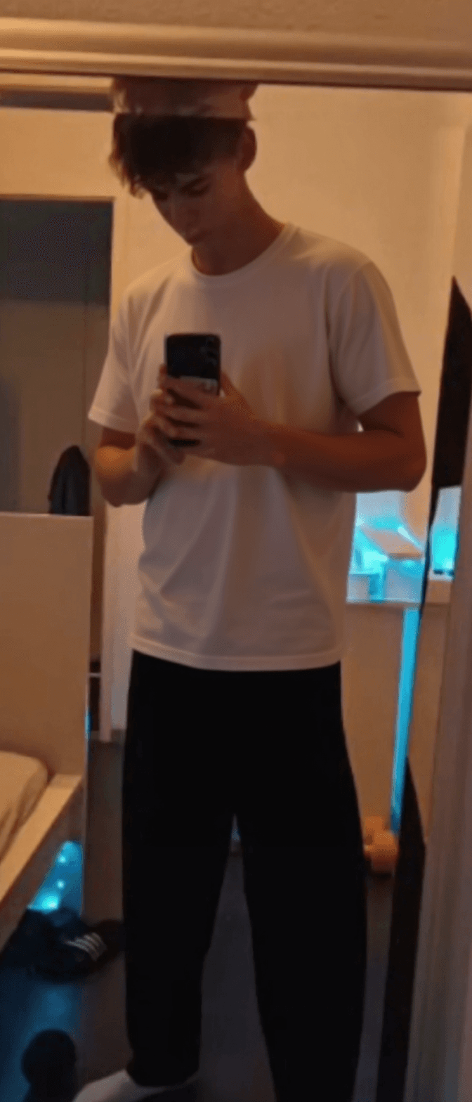 AI generated: Remove t-shirt.