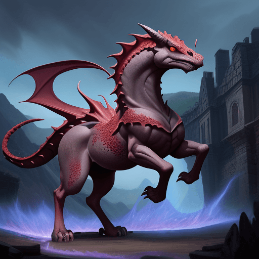 AI generated: deragon