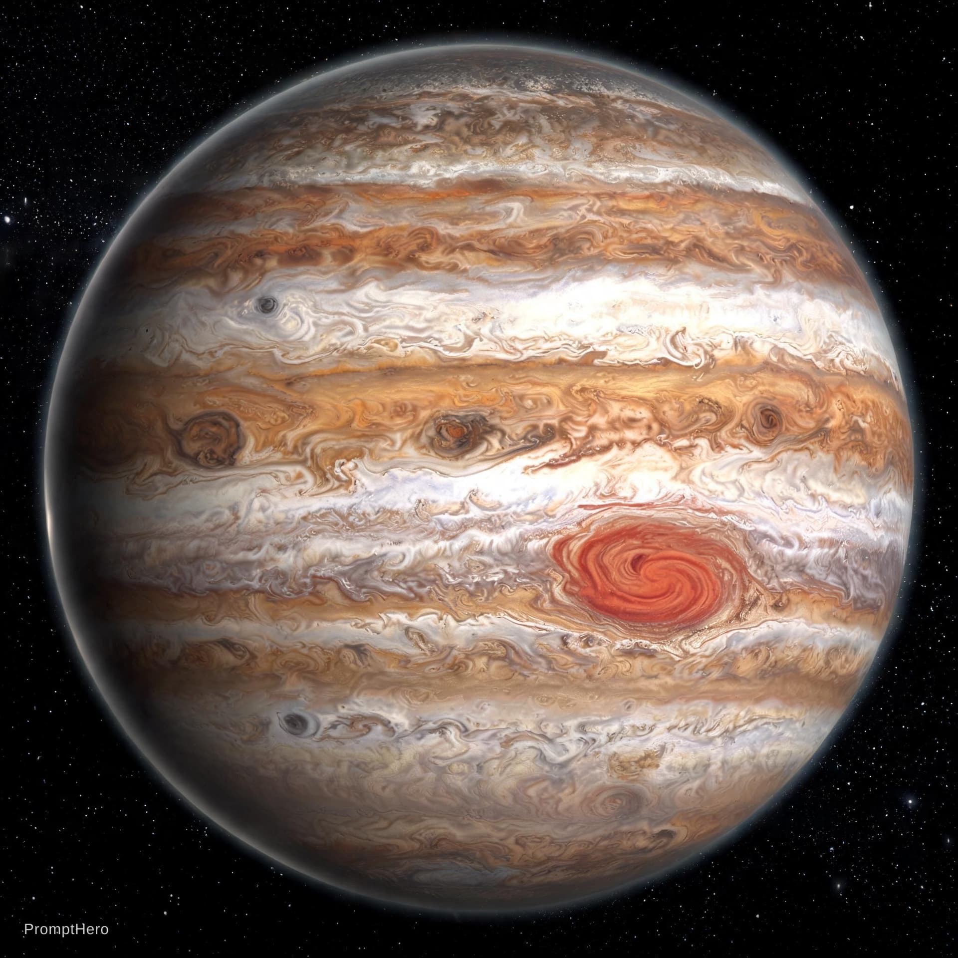 AI generated: Jupiter 8k