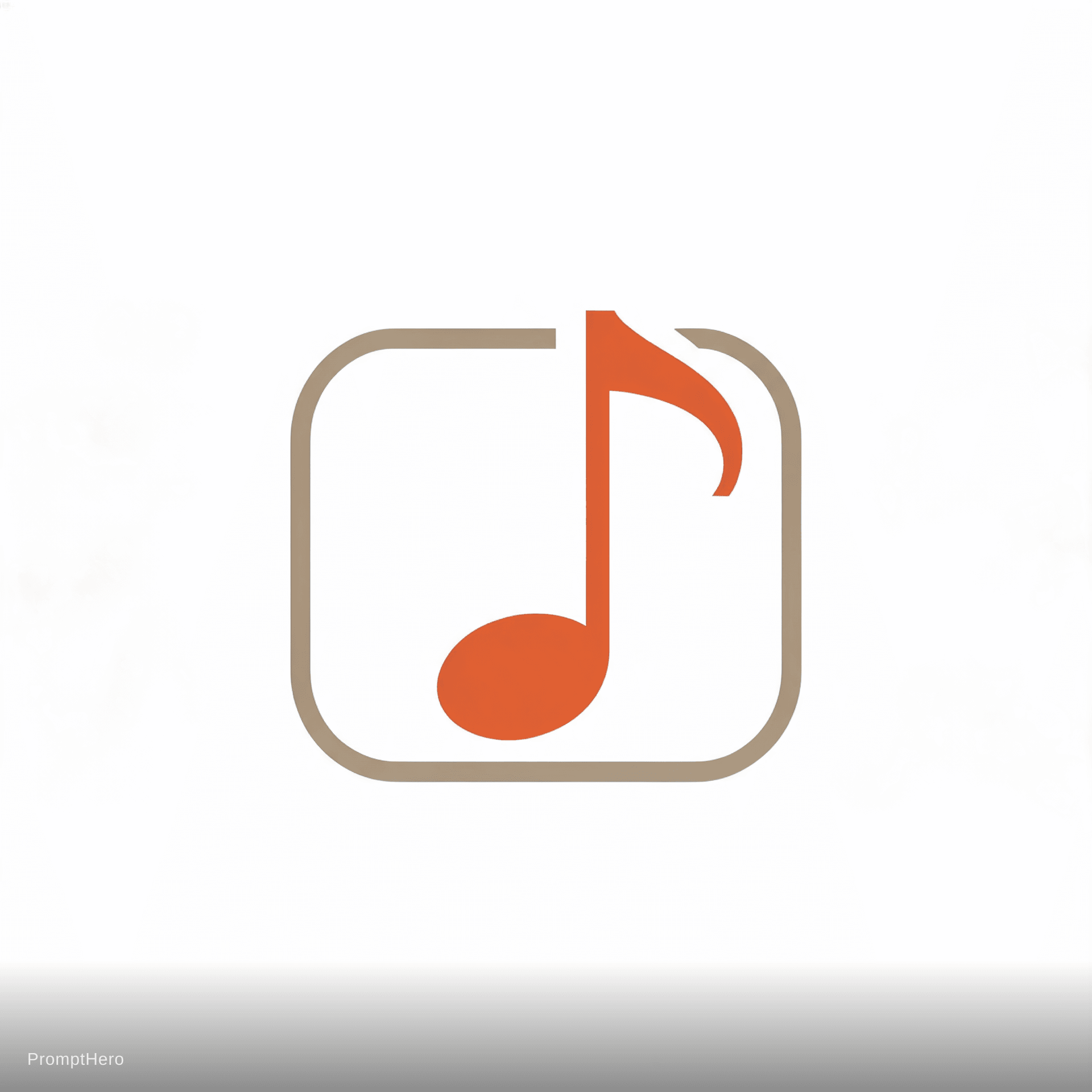 AI generated: FonStudio, songwriter/ performer/ musician, modern but artistic style, warm and not many colours