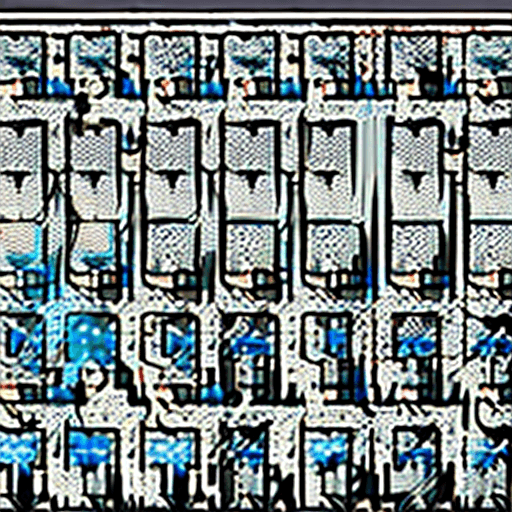 AI generated: animated 2D background game, terror game, so many elements far from, grey blue