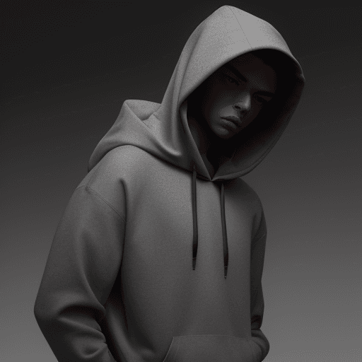 AI generated: front view, capture a urban style, front bike light, technical materials, fabric small point label o...