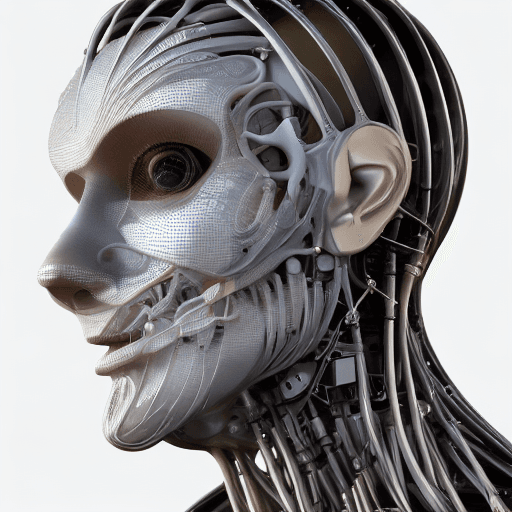 AI generated: Intricate 3d renders ultra-detailed male robot faces, beautiful porcelain profiles, cyborgs, robot p...