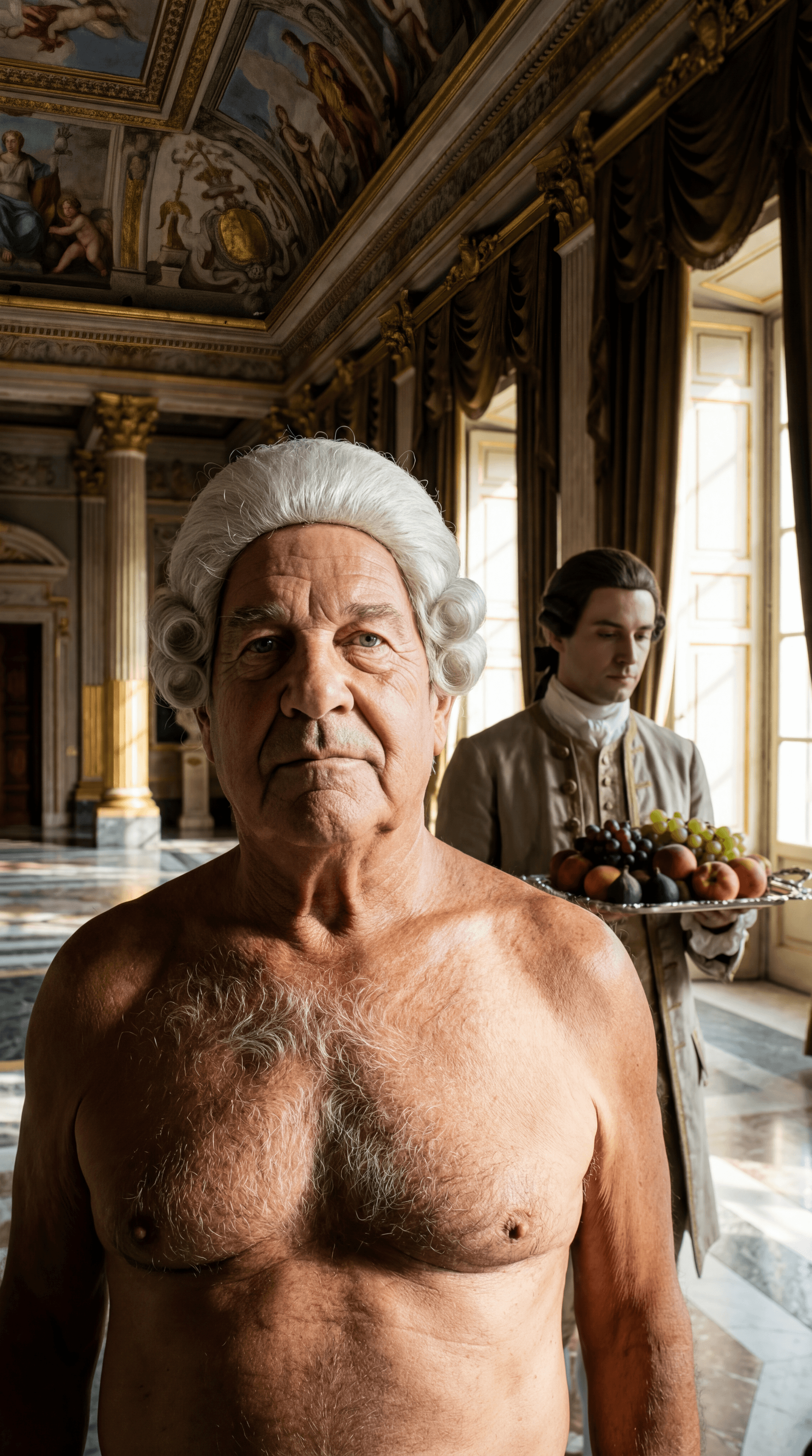 AI generated: ULTRA-REALISTIC CINEMATIC EDITORIAL PORTRAIT (vertical 9:16).
Museum-grade realism, high-end luxury ...