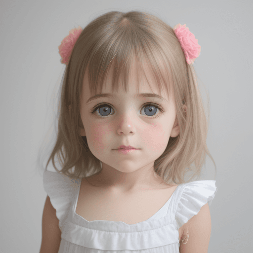 AI generated: Girl âge 3 ans 