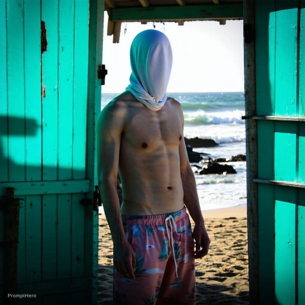 AI generated: Red bikini and no face no body change clear imeage edit 