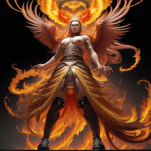AI generated: acid lighting, from below, hyperdetailed, hyper realistic, epic action full body portrait Incredible...