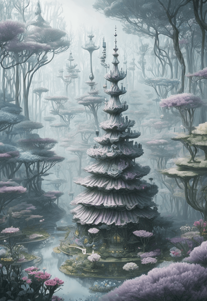AI generated: A muted wonderland
