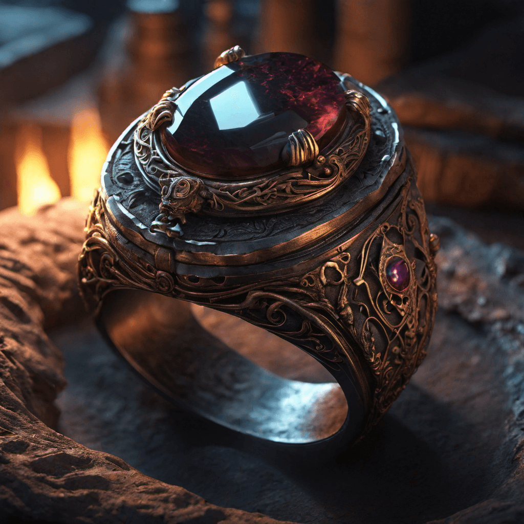 AI generated: (dark magic), (grim),
focus on a ring
,(intricate details), (hyperdetailed), 8k hdr, high detailed...