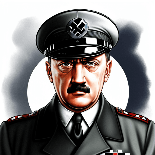 AI generated: Image of Hitler