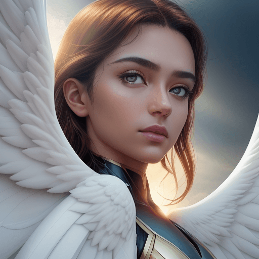 AI generated: Close up, sun rays, reflections, marvel at the power of modern photography through this close-up por...