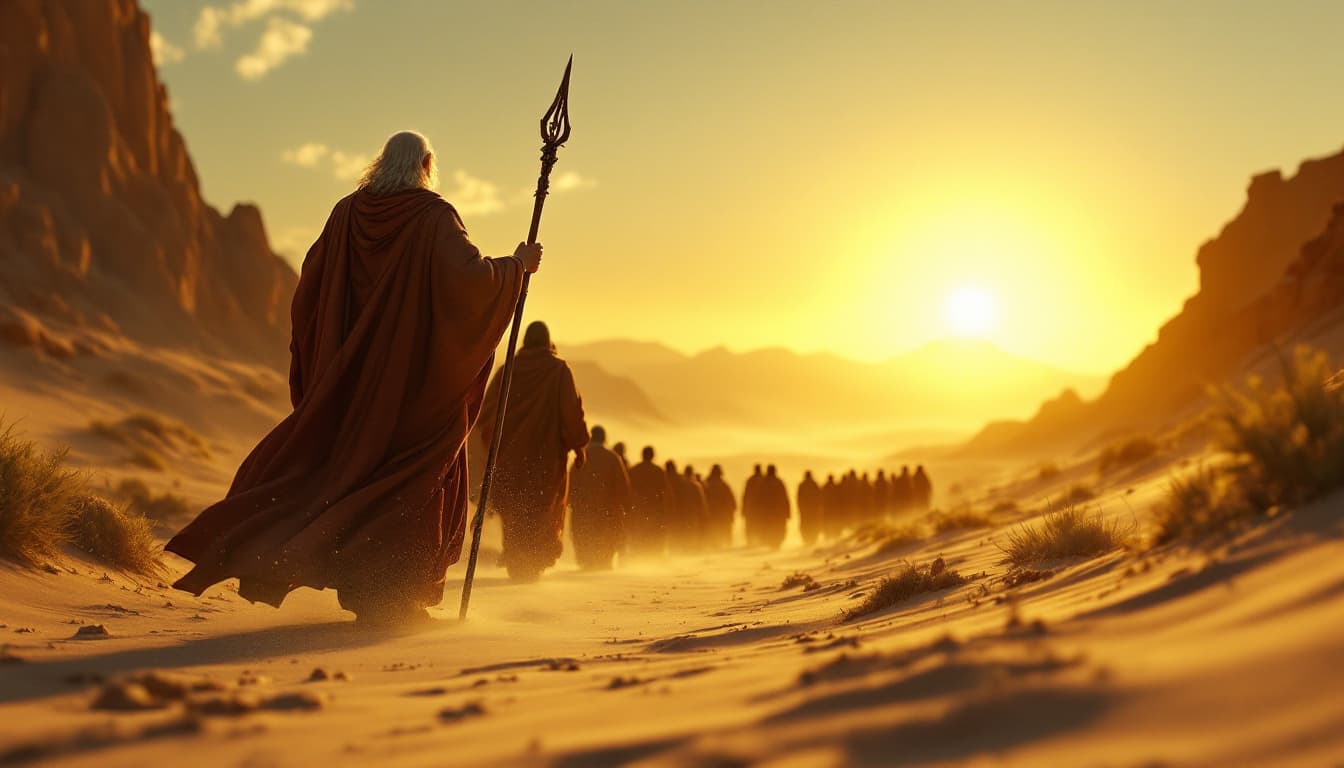 AI generated: hyper realistic. Insert Shot: Close-up of the staff striking the sand, a faint ripple of light sprea...