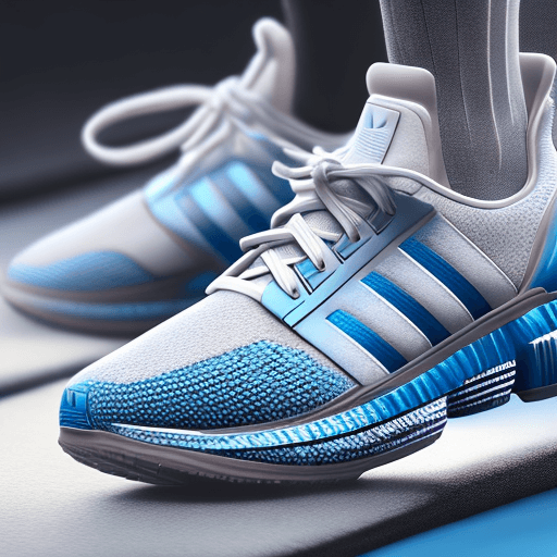 AI generated: Sneaker design, Adidas, Frozen, insanely detailed, 8k --ar 4:5